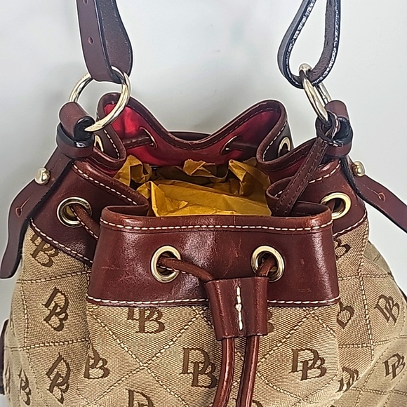 Dooney & Bourke Handbag, Medium, Brown - Picture 3 of 16